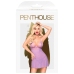Penthouse Chemise Bedtime Story Purple L/XL - Elegant Lace Set
