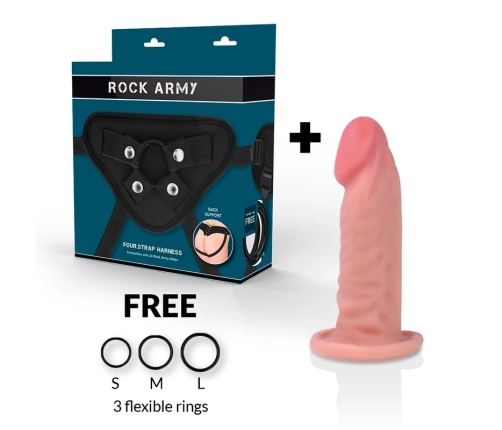 RockArmy Dual Density Tiger System 14cm with Adjustable Harness Set