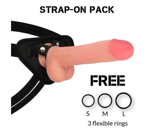 RockArmy Kingcobra Liquid Silicone System 24cm with Premium Harness Set