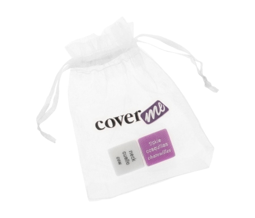 COVERME Intimate Dice Game Multilingual Set with Satin Pouch 2cm