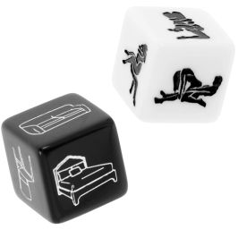 Fetish Submissive Dice Set - Playful Scenario & Location Selector, Resin Fetish Submissive Dice Set - Playful Scenario & Location Selector, Resin
