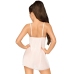Penthouse Casual Seduction Babydoll White S/M - Elegant Lace Lingerie Set