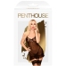 Penthouse Guilty Icon Suspender Dress Set L/XL - Lace & Frills, Black