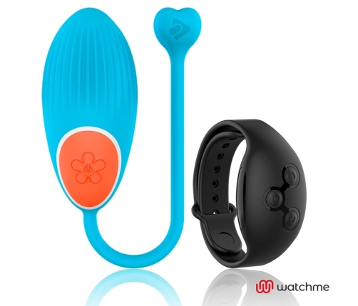 WEARWATCH AD EGG Blue - Remote-Controlled Intimate Device, Waterproof, 7 Modes