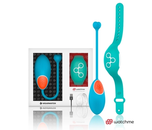 WEARWATCH - HUEVO CONTROL REMOTO TECHNOLOGY WATCHME AZUL / AGUAMARINA
