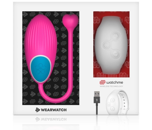 WEARWATCH Egg Fuchsia - Remote-Controlled Intimate Wellness Device
