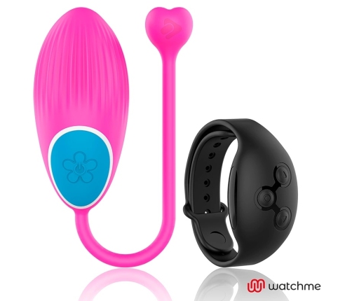 WEARWATCH WatchMe Technology Remote Control Intimate Egg Fuchsia/Jet