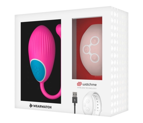 WEARWATCH AD Egg Pink - Intimate Wellness Device with Remote System