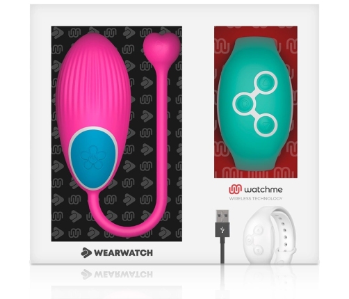 WEARWATCH Egg Fuchsia Intimate Device with WATCHME Remote Control