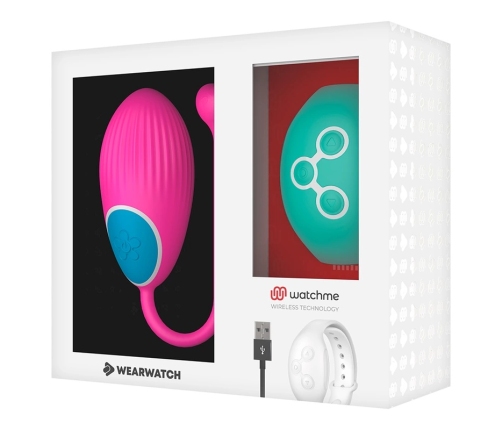 WEARWATCH Egg Fuchsia Intimate Device with WATCHME Remote Control