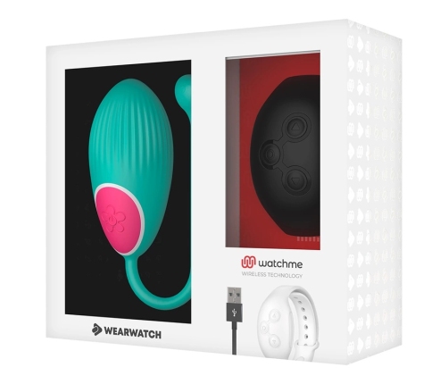 Wearwatch Egg Remote Control Model - WATCHME Tech, Waterproof, Blue
