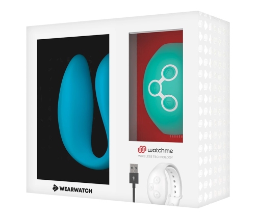 WEARWATCH Dual Technology Intimate Device Indigo/Seawater - Remote Control, Waterproof
