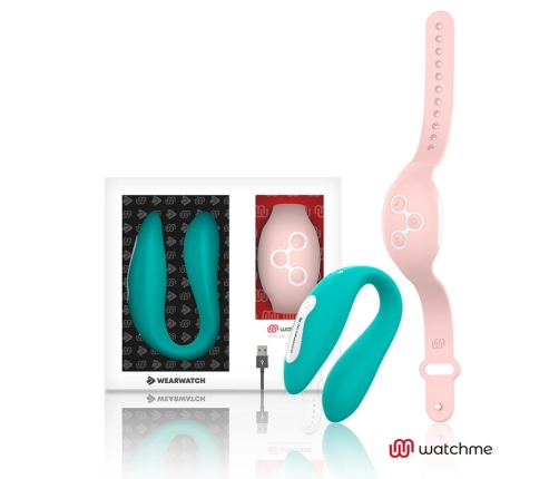 WEARWATCH WATCHME Dual Technology Intimate Device Pink Waterproof Silicone