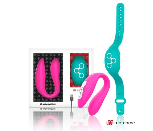 WEARWATCH Dual Technology Intimate Machine Fuchsia/Seawater, Remote Watch