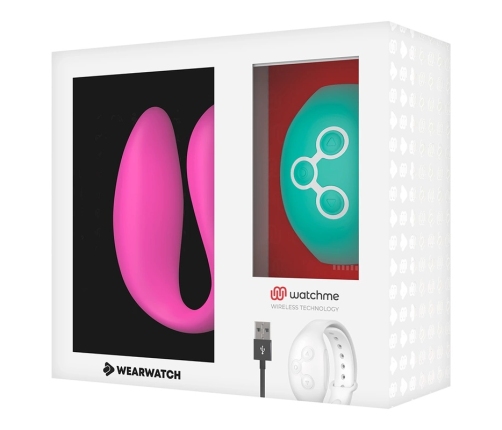 WEARWATCH Dual Technology Intimate Machine Fuchsia/Seawater, Remote Watch
