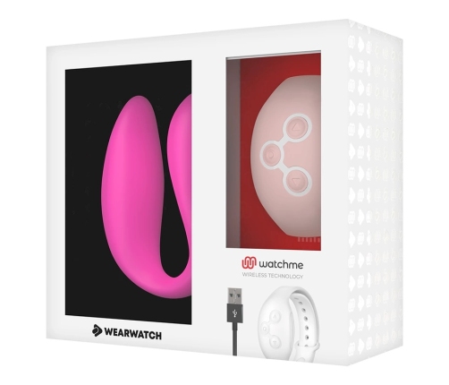 WEARWATCH Dual Technology Intimate Device Fuchsia/Pink, WATCHME Remote