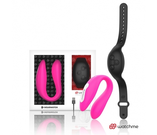 WEARWATCH WATCHME Dual Technology Intimate Machine Fuchsia/Black, Remote