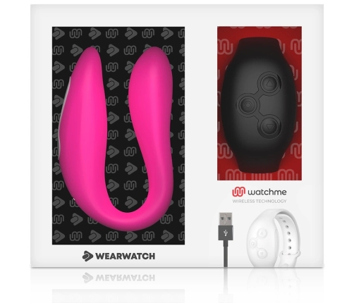 WEARWATCH WATCHME Dual Technology Intimate Machine Fuchsia/Black, Remote