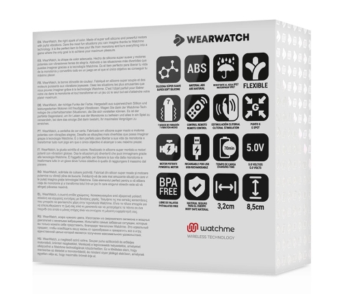 WEARWATCH WATCHME Dual Technology Intimate Machine Fuchsia/Black, Remote