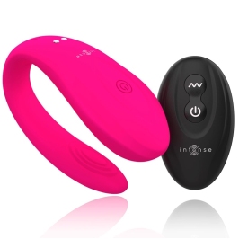 Intense Bruno Partner Double Motor Pink - Remote Control Silicone Device Intense Bruno Partner Double Motor Pink - Remote Control Silicone Device