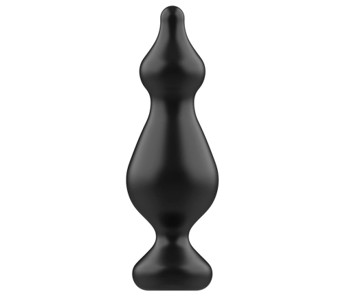 Addicted Toys Silicone Plug 13.6 cm Black - Anatomical Training Model