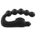 Addicted Toys Vibrating Prostate Massager Anatomical Silicone Black 11cm