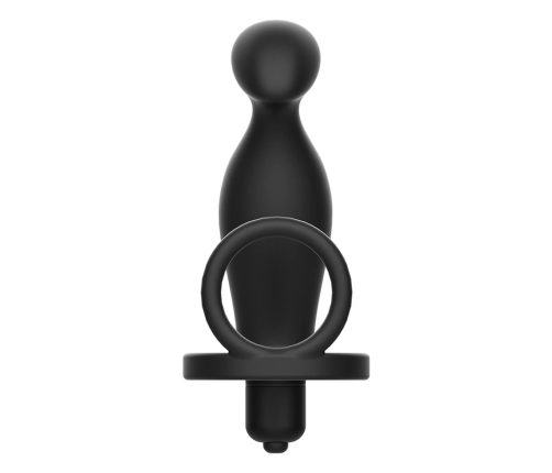 Addicted Toys Anal Plug 12 cm with Black Silicone Support Ring
