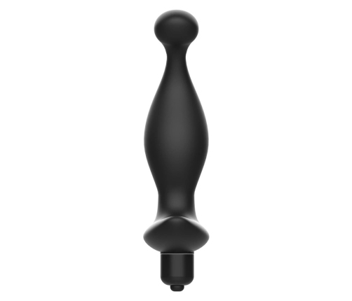 Addicted Toys Model 1 Intimate Black Vibrating Silicone Massager 8x1.5cm