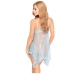 Penthouse Naughty Doll Babydoll Turquoise S/M - Elegant Laced Lingerie Set