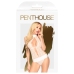 Penthouse Perfect Lover Teddy White S/M - Floral Lace Bodysuit