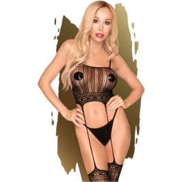 Penthouse Sex Dealer Bodystocking S/L - Elegant Net Lace One-Piece