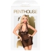 Penthouse Sweet Spicy Chemise Black L/XL - Elegant Lace Nightwear