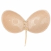 Bye Bra Round Lace-it Adhesive Bra Beige Cup C - Reusable & Strapless