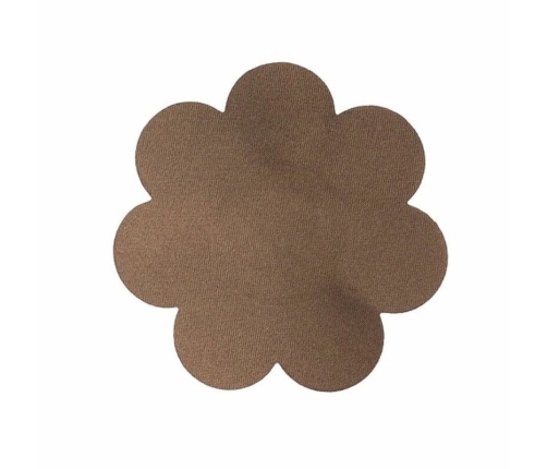 Bye Bra Breast Enhancer Pads & 3 Satin Brown Covers - Cotton, Reusable