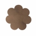 Bye Bra Breast Enhancer Pads & 3 Satin Brown Covers - Cotton, Reusable