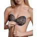 Bye Bra Round Lace-It Adhesive Bra Interlaced Embroidery Cup D