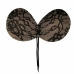 Bye Bra Round Lace-it Adhesive Bra E Cup - Interlaced Embroidery, Reusable