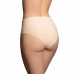 Bye Bra Seamless Invisible Highbrief Panties 2-Pack Size S Beige