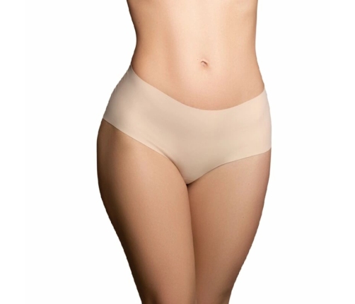 Bye Bra Seamless Invisible Highbrief Panties 2-Pack Size S Beige