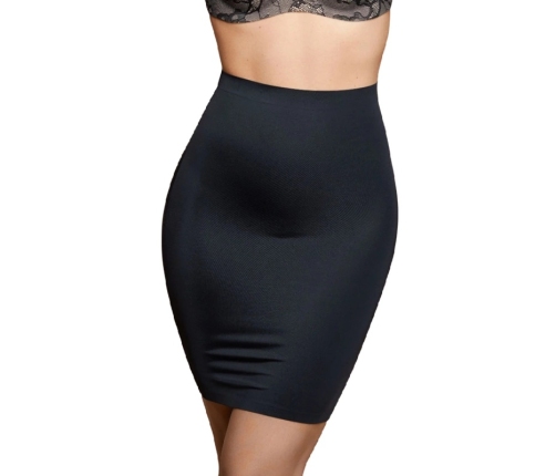 Bye Bra Light Control Skirt Invisible Black L - Seamless Shaping Underskirt