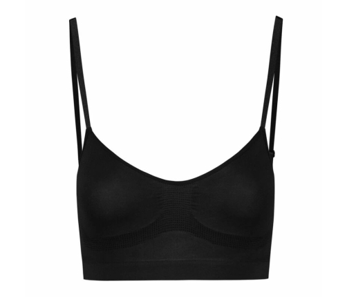 Bye Bra Seamless Medium Control Bra Black Size S - Comfort Fit