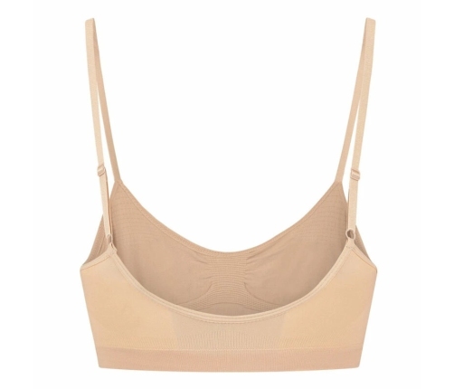 Bye Bra Seamless Medium Control Bra XL Beige Comfort Fit