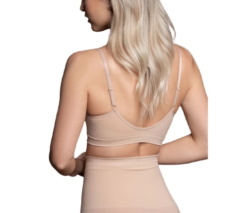 Bye Bra Seamless Medium Control Bra XL Beige Comfort Fit