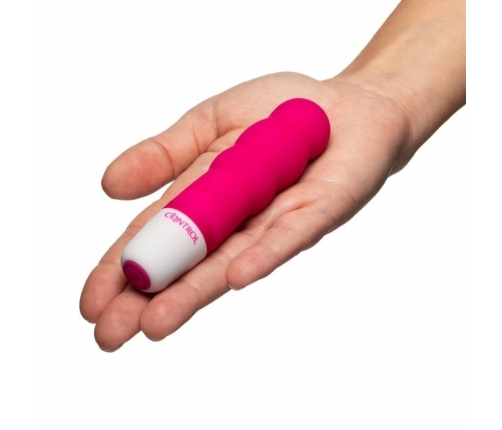 CONTROL Velvet Secret Mini Stimulator - Compact Silicone Device, 5 Modes