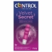 CONTROL Velvet Secret Mini Stimulator - Compact Silicone Device, 5 Modes