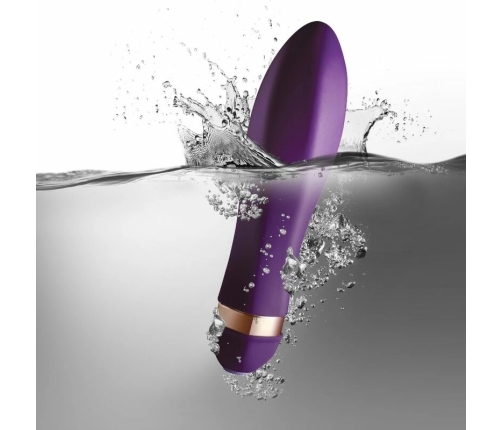 Rocks-Off Twister 10-Mode Waterproof Intimate Massager, Purple Silicone