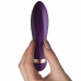 Rocks-Off Twister 10-Mode Waterproof Intimate Massager, Purple Silicone