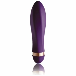 Rocks-Off Twister 10-Mode Waterproof Intimate Massager, Purple Silicone Rocks-Off Twister 10-Mode Waterproof Intimate Massager, Purple Silicone