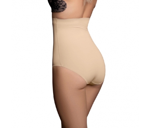 Bye Bra Seamless High Waist Briefs Estilo Beige Size M Lightweight