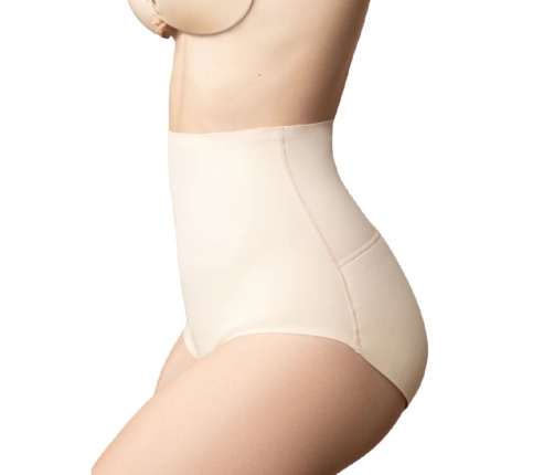 Bye Bra High-Waist Shaping Panties with Foam Padding Size S
